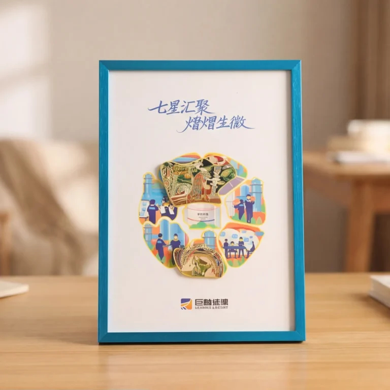 5x7 Blue Picture Frame – Aluminum, Anodized Brushed Finish