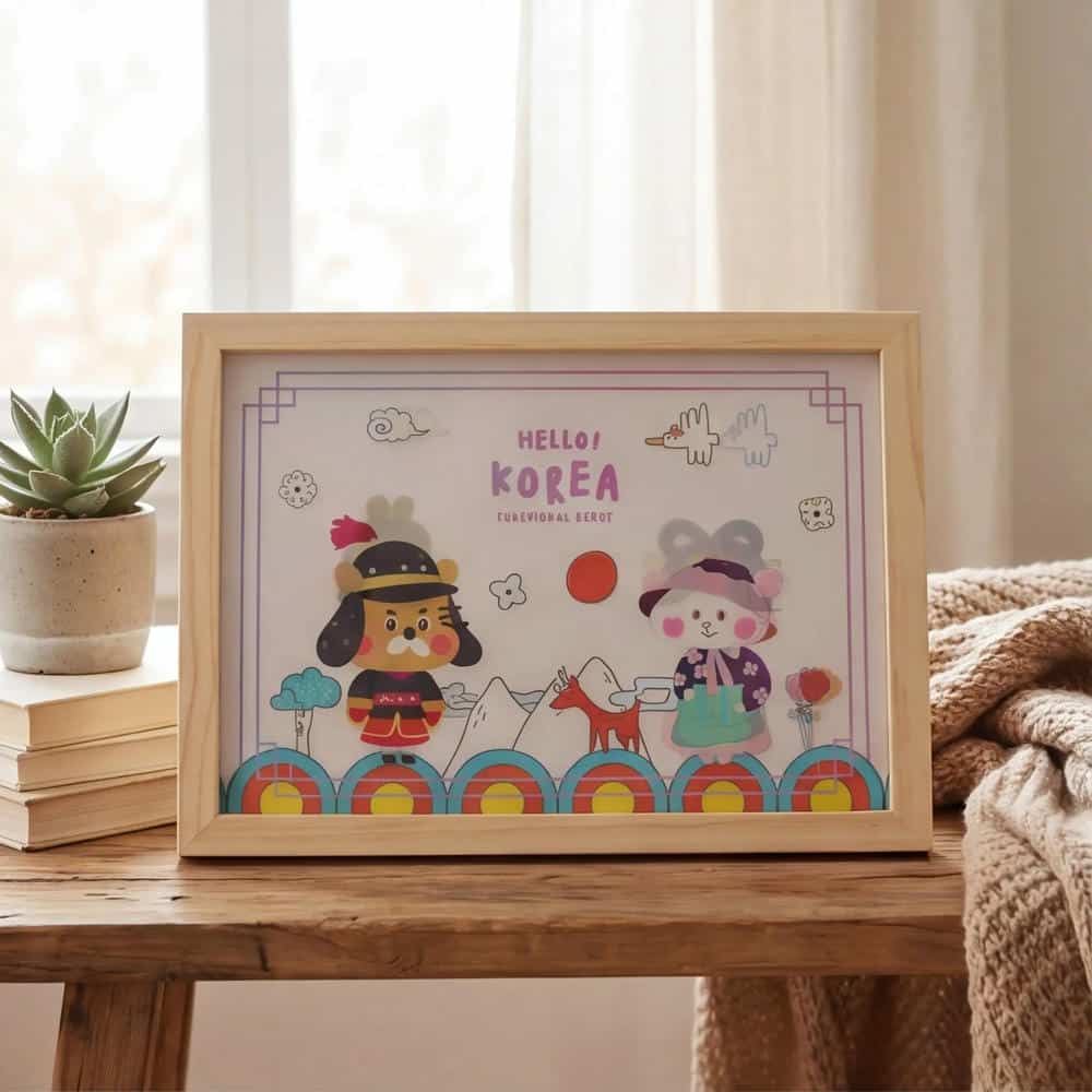 Picture on Wooden Frame